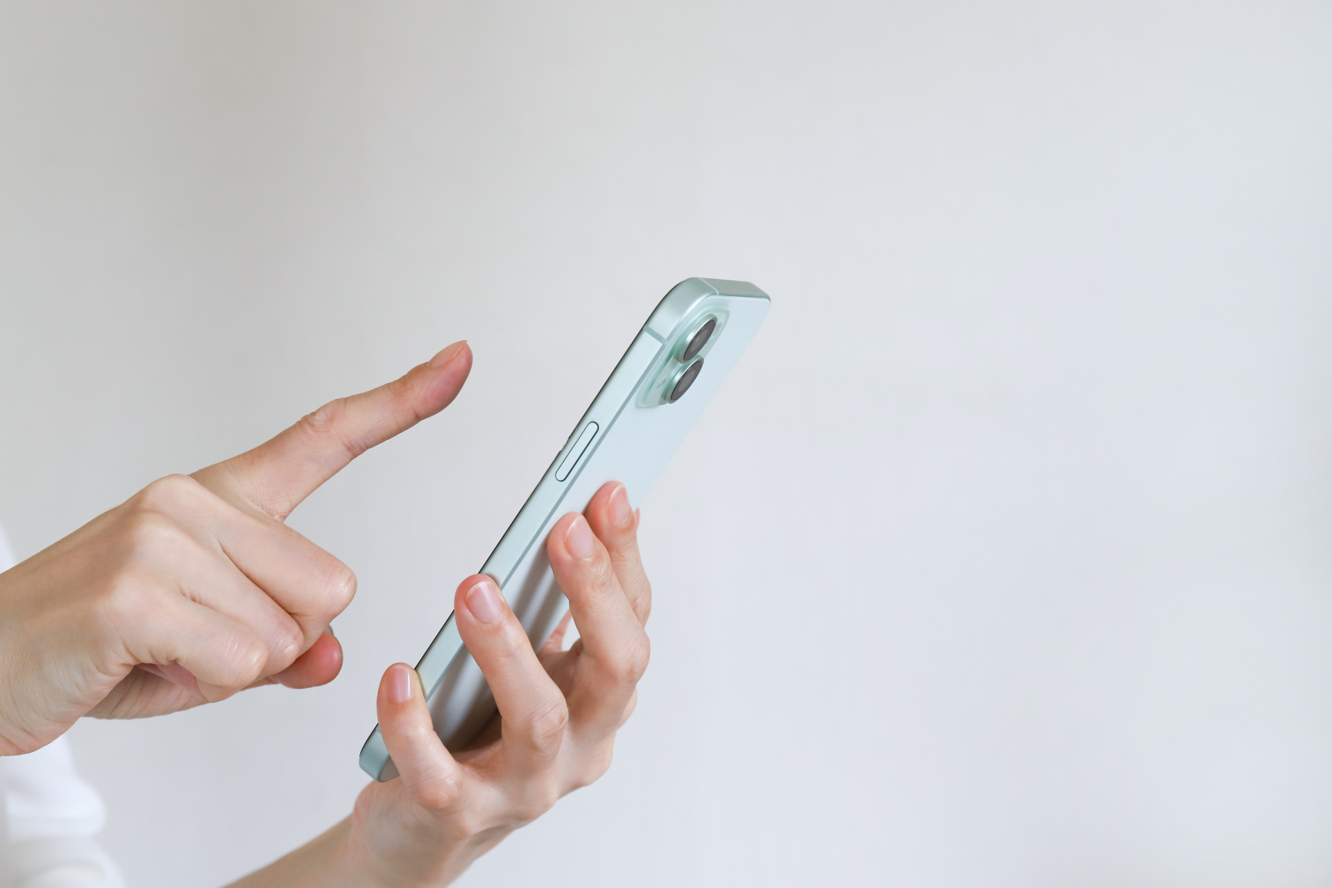 スマホの通信量を確認する画面